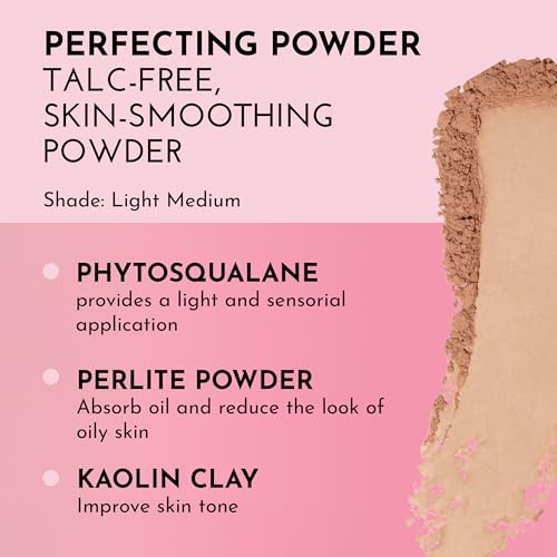 LAWLESS Women's Talc Free Skin Smoothing Powder, Light Medium, 0.34 Ounce (Pack of 1)