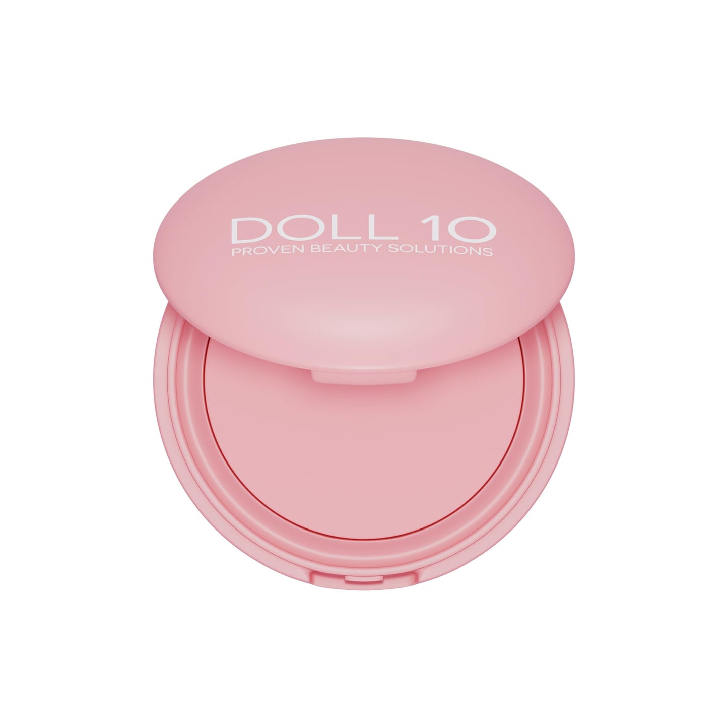 Doll 10 - Pink Power Pressed Setting Powder – Blurring Powder for Face – Brightening Powder – Compact Press Powder Makeup for Women – Vegan, Clean Beauty, Talc Free - Blurs Pores - 4 Month Supply