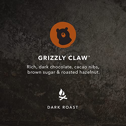 Organic Dark Roast Ground Coffee Pack of 6 - Fairtrade, Kosher, 60 oz