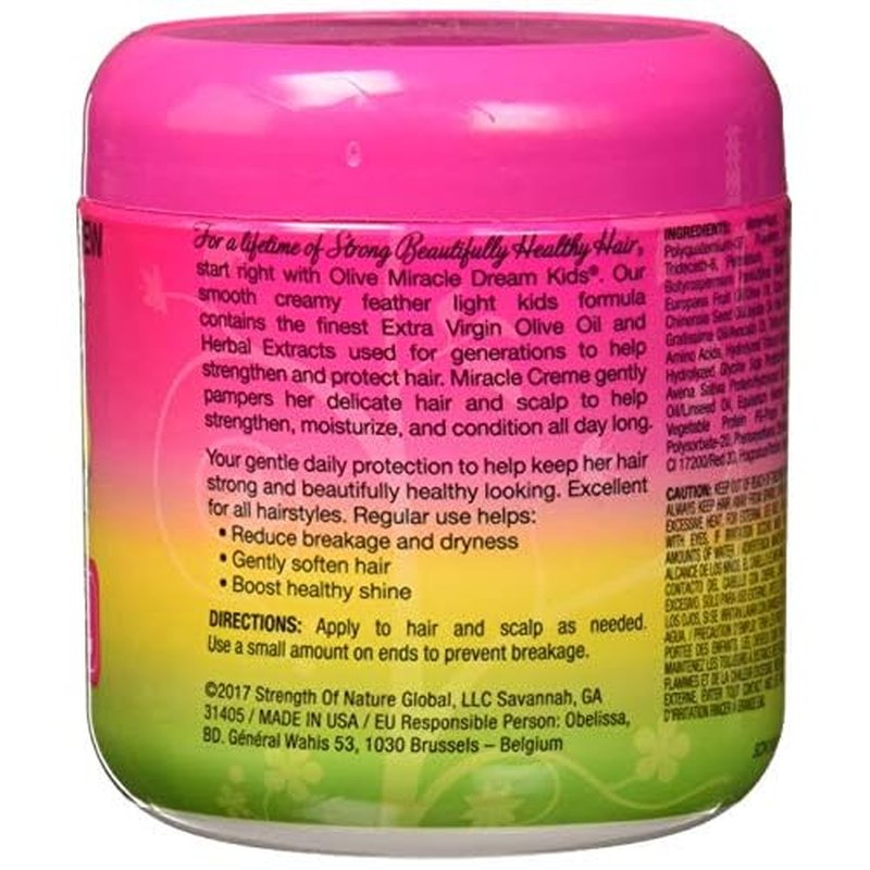 African Pride Dream Kids Olive Miracle Creme, 6 Ounce