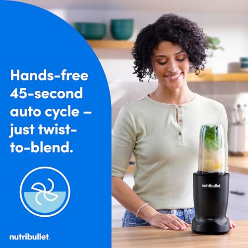 Nutribullet Turbo 1000W Personal Blender Matte Black - Auto Blend
