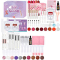 Lip Gloss Making Kit, Lipgloss Making Kit for Women, Beginner, Girls, Moisturizing Matte & Moist Lipgloss Base, Double-Ended Tubes, Jojoba Oil, Tween Girls Trendy Stuff