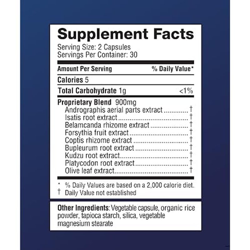ImmuneDx + ColdDx Herbal Formulas (60 ct Bottles) Immune Support Bundle 2CT