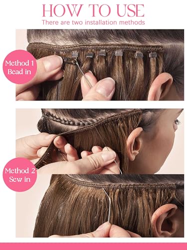Lacer Human Hair Extensions 18 Inch Jet Black 50g Sew-In Weft - Real Remy Hair