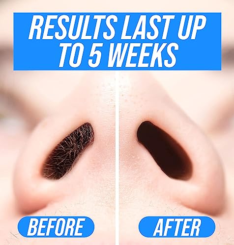 Kenashii Nose & Ear Waxing Kit for Men & Women - Pain-Free, Long-Lasting Hair Removal