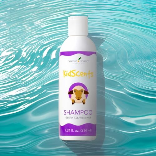 KidScents Shampoo by Young Living - Gentle Hair Cleanser for Kids - Soft and Smooth Children's Wash - Scalp Conditioning for Sensitive Skin - 7.24 fl oz