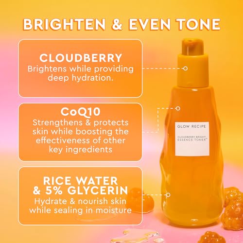 Hydrating Cloudberry Brightening Essence Toner 75ml - 2.5 Fl Oz