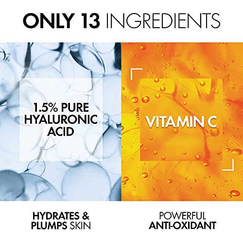 Vichy LiftActiv H.A. Wrinkle Corrector, Hyaluronic Acid Serum For Face, 1.5% Hyaluronic Acid + Vitamin C, Hydrating Serum, Plumping & Firming, Anti Aging Serum For Wrinkles & Fine Lines