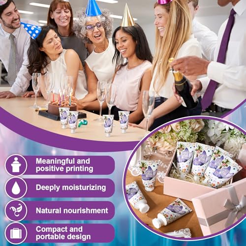 Christian Hand Lotion Gift Set with Butterfly Design - Bulk 50 Pack for Women