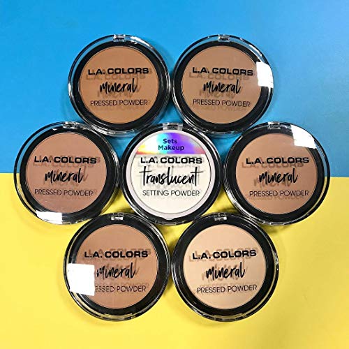 L.A. COLORS Mineral Pressed Powder, Creamy Natural CMP373