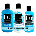Anti Frizz Shampoo Conditioner & Styling Cream Set - Murumuru & Keratin - 32 Fl Oz
