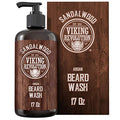 Beard Wash Shampoo Sandalwood 17 oz - Hydrating Beard Cleaner & Softener - Variation of THIS listing