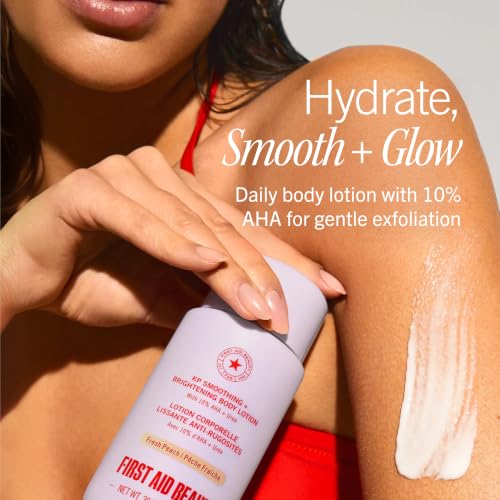 Keratiasis Pilaris Body Lotion with 10% AHA - Brightening & Smoothing Peach