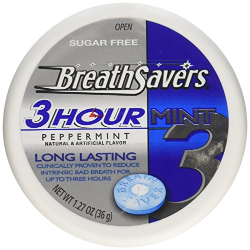 Breath Savers Peppermint Breath Freshener Tablets - 8 Pack, 1.1 Oz Each