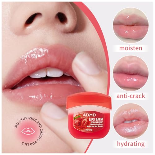 24 Pack Assorted Fruit Lip Balm Set - Hydrating, Moisturizing Lip Care, 1 Count