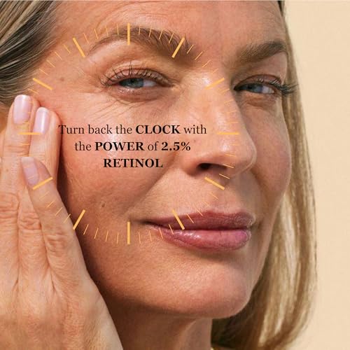 Retinol Serum 2.5% | Anti-Aging Face Serum With Collagen, Vit C, E & Hyaluronic Acid | Targets Wrinkles, Fine Lines, Even-Toned Youthful-Looking Skin ? 1 Fl Oz