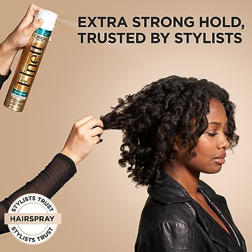 L'Oreal Paris Elnett Satin Hairspray Extra Strong Hold Unscented 11 oz; (Packaging May Vary) | (Packaging May Vary)