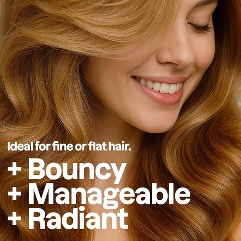 ATTITUDE Volume and Shine Hair Shampoo, EWG Verified, For Thin Hair, Naturally Derived Ingredients, Vegan and Plant Based, Soy Protein and Cranberries, Bulk Refill, 67.6 Fl Oz