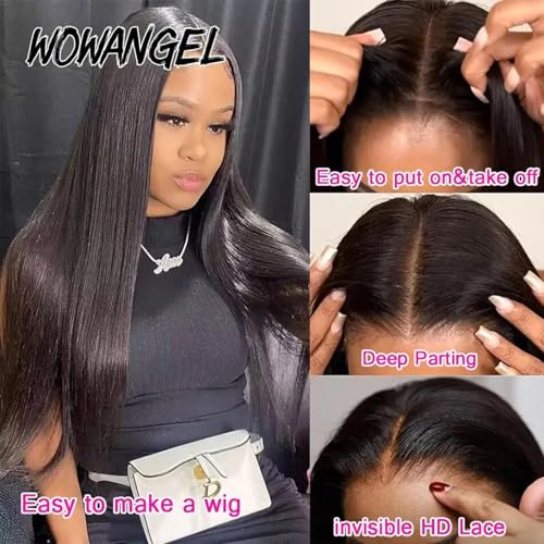 5x5 Real HD Lace Closure - Body Wave, 14 Inch, Ultra-Thin Skinlike Swiss HD
