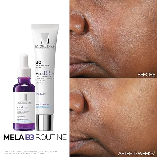 La Roche-Posay Mela B3 Niacinamide Serum 1.69 Fl Oz - Dark Spot Corrector & Anti-Aging