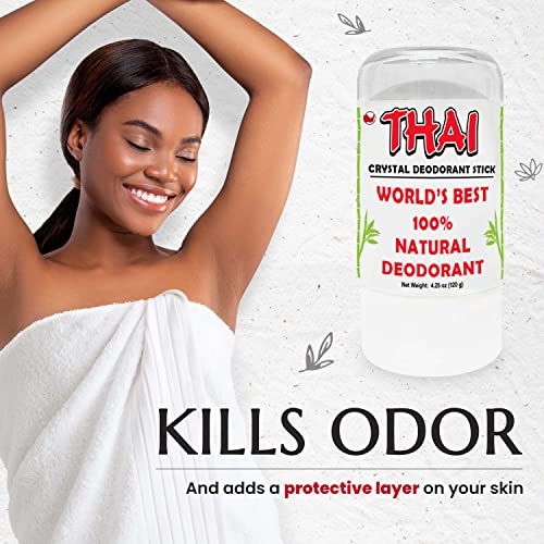 Natural Crystal Salt Deodorant Spray for Whole Body - 8 Oz 2-Pack