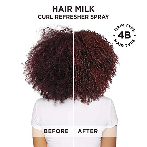 Carol's Daughter Hair Milk Curl Refresher Spray for Coils and Waves,with Agave,Sweet Almond and Wheat Protein,10 fl oz,(Pack of 2)