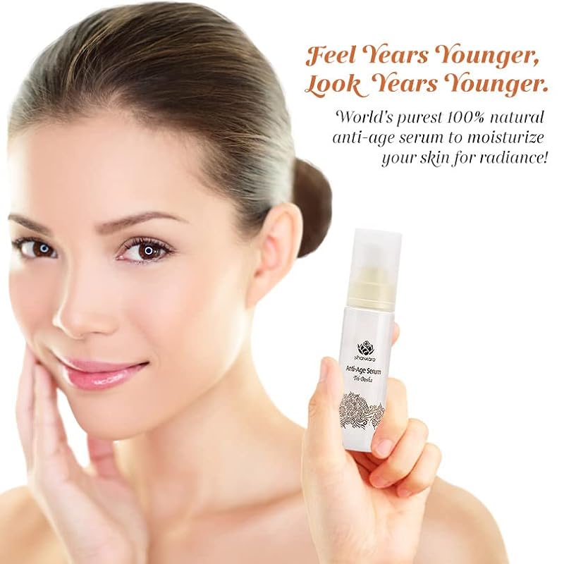 Hydrating Anti-Aging Face & Neck Serum with Herbal Extracts - 30ml