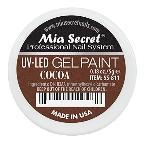 Mia Secret Professional Nail System UV/LED Gel Paint - 5 grams (Cocoa)