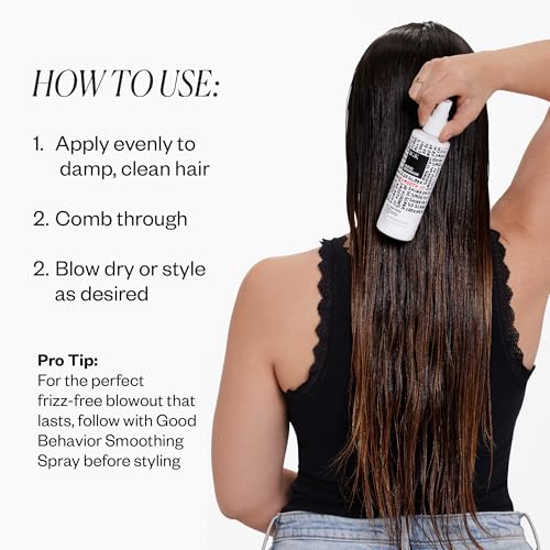 IGK Good Behavior 4-in-1 Prep Spray - Heat Protectant, Leave-In Detangler (Full Variation)