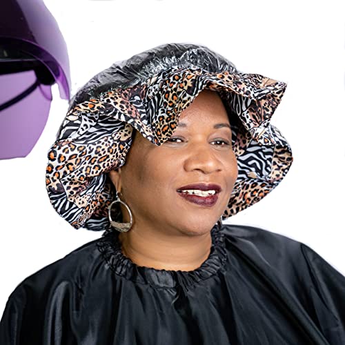 Heat Shield for Hair Dryer & Curling Iron - Catwalk Variation - Elastic, Washable