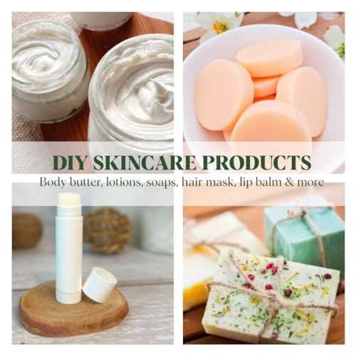 Shea Butter 2lb - Unrefined Natural African Skin & Hair Moisturizer - Ivory, Grade A, Pure, Great for DIY Lip Balm & Stretch Marks