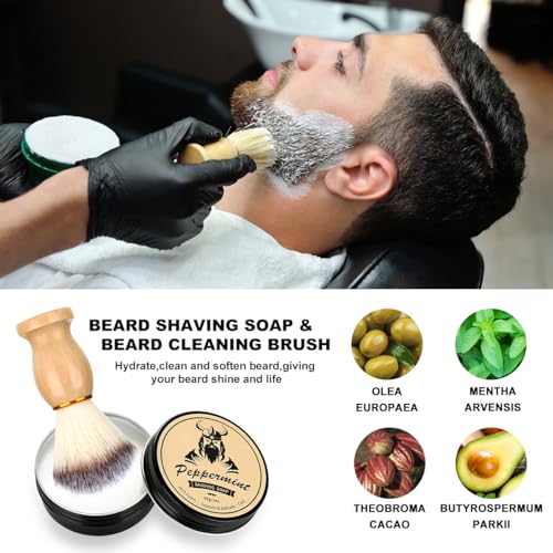 Men's Beard Grooming Kit - 10-Piece Gift Set for Fathers Day & Birthdays