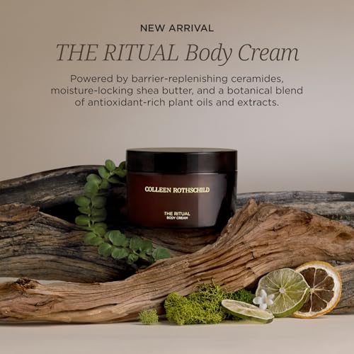 Colleen Rothschild THE RITUAL Body Cream with Ceramides, Hyaluronic Acid & Shea Butter, Nourishing Moisturizer Lotion for All Skin Types