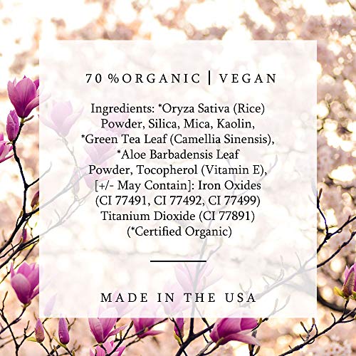 Mom's Secret Translucent Setting Powder - Organic, Vegan, Gluten-Free, Made in USA, 0.42 oz