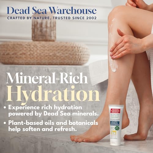 Dead Sea Warehouse - Amazing Minerals Moisturizer - Body Lotion for extremely dry skin - Great for Face, Body & Hands - For Women, Men, & Children- Fragrance Free (Pack of 2)