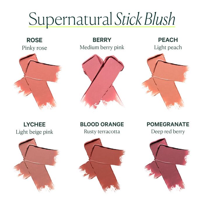 Well People Multi-Use Hydrating Cream Blush Stick Berry - Vegan & Cruelty-Free