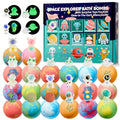 Kids Space Bath Bombs with Glow-in-The-Dark Alien Toys - 20 Pack