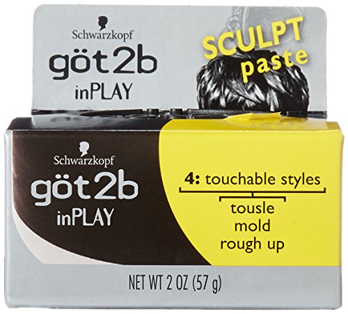 Got2b Inplay Hair Paste 2.0 oz - Microgrip Texture & Touchable Style