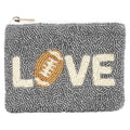 Bamboo Trading Love Football Essential Pouch, 4.75-Inch, Multicolor