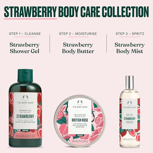 The Body Shop Strawberry Body Butter, 6.75 Oz