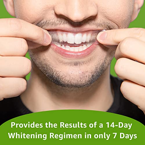 Rembrandt Deeply White Plus Peroxide Strips - 1 Week Kit, 28 Strips - Whitening Strips