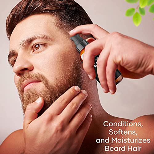 MAJESTIC PURE Fractionated Coconut Oil (16 oz) and Beard Oil (2 fl oz) Bundle