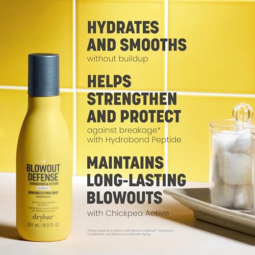 Drybar Blowout Defense Strengthen & Extend Shampoo 8 fl oz - Long-Lasting Blowout Care