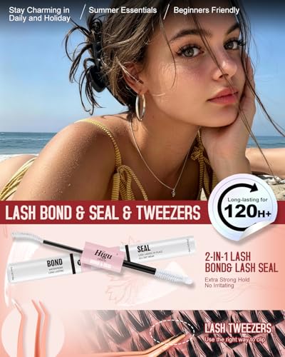 Bunny Lash Clusters Kit - Wispy Natural Eyelash Extensions & Accessories