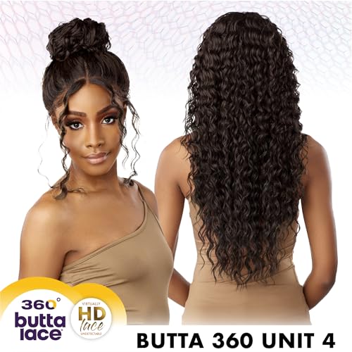 Sensationnel Butta 360 Lace Wigs - Deep HD Lace Frontal, Pre-Plucked, Dark Brown, Variation of THIS listing