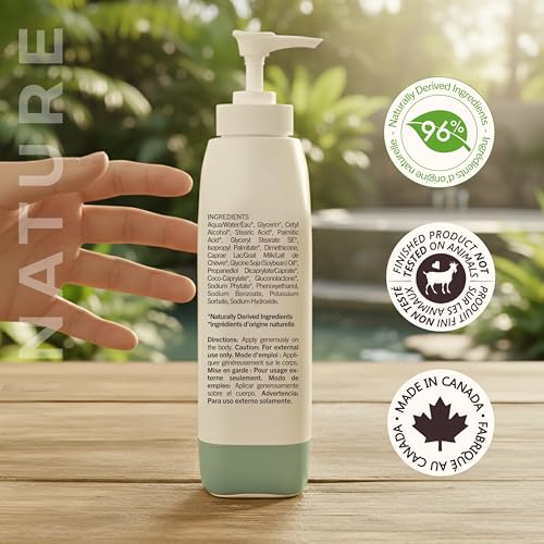 Nature Fragrance-Free Goat Milk Body Lotion for Sensitive Skin 11.8 oz
