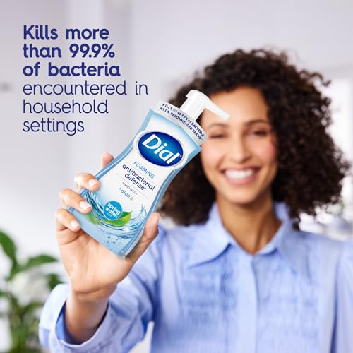 Dial Antibacterial Foaming Hand Soap Refill with Aloe & Spring Water Scent - 4 Pack, 30 Fl Oz Each