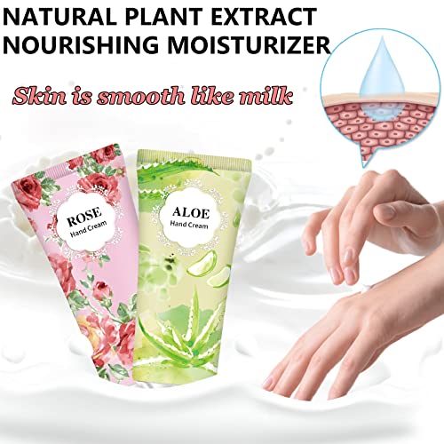 74 Pack Hand Cream Gift Set For Women and Girls,Easter Basket Stuffers,Mothers Day Gifts,Teacher Appreciation Gifts,Natural Plant Hand Lotion For Dry Cracked Hands,Scented Mini Hand Lotion Travel Size
