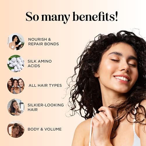 Maple Holistics Vanilla Silk Protein Conditioner for Damaged Hair 16 Fl Oz
