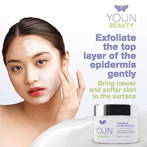 YOUN Beauty Wash-Off Exfoliating Face Wash by Dr. Anthony Youn ? Paraben-Free, Gentle Face Exfoliator with Shea Butter, Vitamin E, Jojoba Oil, and Grapeseed Oil (100 ml)